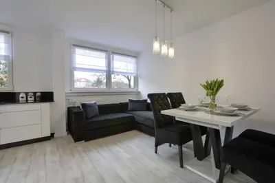 Część wypoczynkowa w obiekcie Apartament Centrum