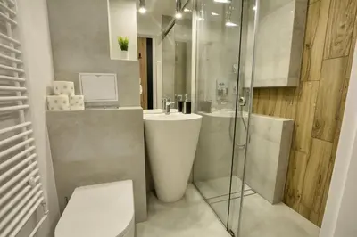 Łazienka w obiekcie Apartament Centrum