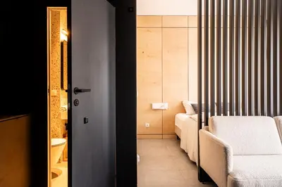 Łóżko lub łóżka w pokoju w obiekcie RentPlanet - Apartamenty przy Wyspie Słodowej