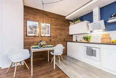 Kuchnia lub aneks kuchenny w obiekcie Luksusowy apartament & Parking