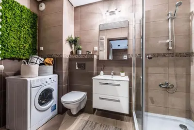 Łazienka w obiekcie Luksusowy apartament & Parking