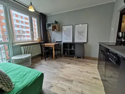 Kuchnia lub aneks kuchenny w obiekcie Flat near Old Town