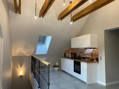 Kuchnia lub aneks kuchenny w obiekcie Apartamenty ARNIKA