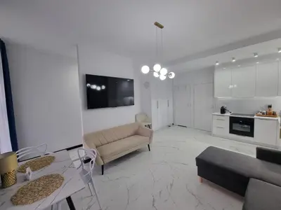 Kuchnia lub aneks kuchenny w obiekcie APARTAMENT Jedlinka A