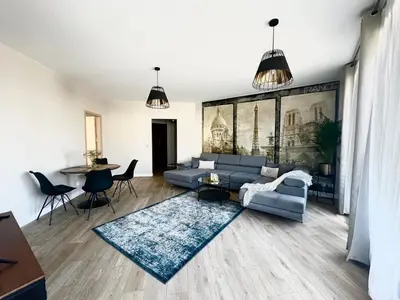 Część wypoczynkowa w obiekcie Apartament Centrum Krawiecka