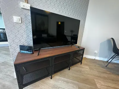 Telewizja i/lub zestaw kina domowego w obiekcie Apartament Centrum Krawiecka