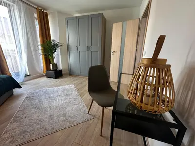 Część wypoczynkowa w obiekcie Apartament Centrum Krawiecka