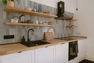 Kuchnia lub aneks kuchenny w obiekcie Alfreda