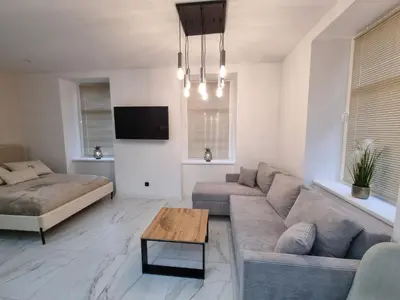 Część wypoczynkowa w obiekcie APARTAMENT JEDLINKA B