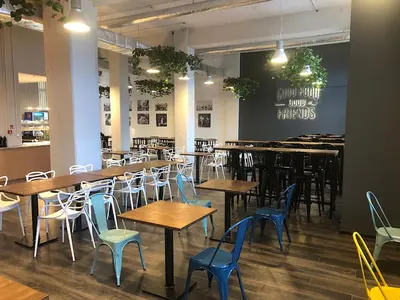 Restauracja lub miejsce do jedzenia w obiekcie Apartimento Hydral Valore