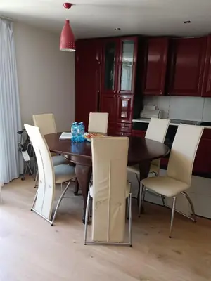 Kuchnia lub aneks kuchenny w obiekcie Dom nad rzeką