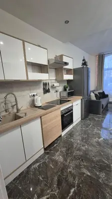 Kuchnia lub aneks kuchenny w obiekcie Studio u Arka
