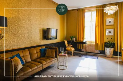 Część wypoczynkowa w obiekcie Apartamenty przy Zamkowej w Wałbrzychu
