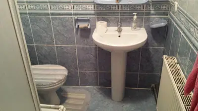 Łazienka w obiekcie Pokoje w Uzdrowisku