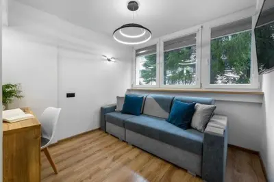 Część wypoczynkowa w obiekcie Apartament Pogodny Lazur