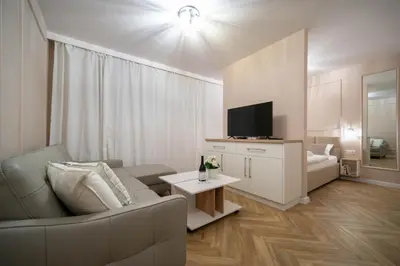 Telewizja i/lub zestaw kina domowego w obiekcie Monako
