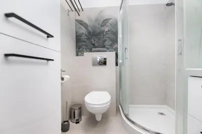 Łazienka w obiekcie Apartament Lompy