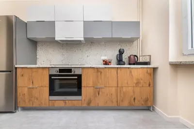 Kuchnia lub aneks kuchenny w obiekcie Apartament Lompy