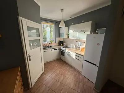 Kuchnia lub aneks kuchenny w obiekcie Sunny Home Turawa