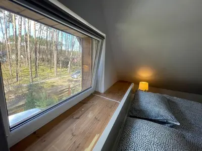 Łóżko lub łóżka w pokoju w obiekcie Sunny Home Turawa