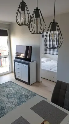 Część wypoczynkowa w obiekcie Apartament Malinka