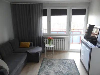 Część wypoczynkowa w obiekcie Apartament Malinka