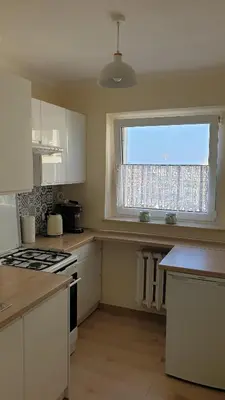 Kuchnia lub aneks kuchenny w obiekcie Apartament Malinka