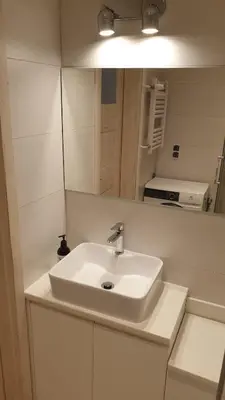 Łazienka w obiekcie Apartament Malinka