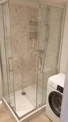 Łazienka w obiekcie Apartament Malinka