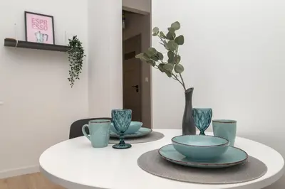 Plan piętra w obiekcie Apartament blisko Dworca
