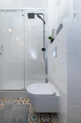 Łazienka w obiekcie Apartament blisko Dworca