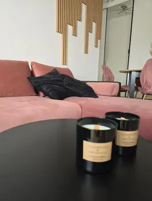 Część wypoczynkowa w obiekcie Apartament Dolina Baryczy Milicz