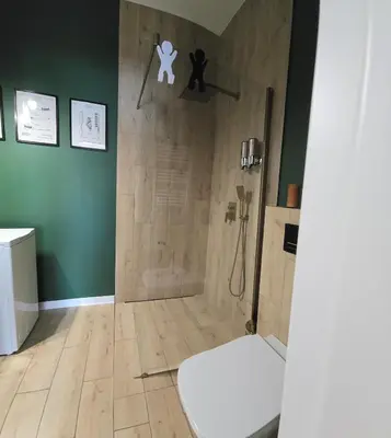 Łazienka w obiekcie Apartament Dolina Baryczy Milicz