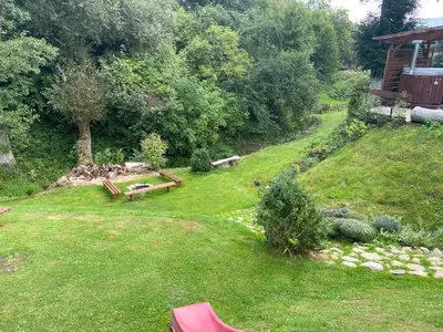 Ogród w obiekcie Rodzinna Przystań