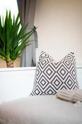 Łóżko lub łóżka w pokoju w obiekcie Słone 103