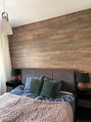 Łóżko lub łóżka w pokoju w obiekcie Apartament Teresa