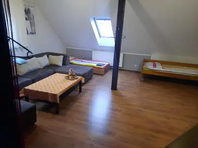 Łóżko lub łóżka w pokoju w obiekcie Pokoje u ANI M