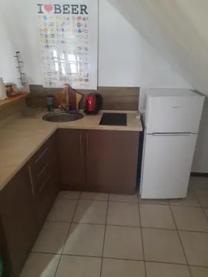 Kuchnia lub aneks kuchenny w obiekcie Pokoje u ANI M