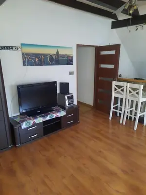 Telewizja i/lub zestaw kina domowego w obiekcie Pokoje u ANI M
