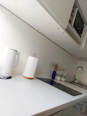 Kuchnia lub aneks kuchenny w obiekcie Marel-Apartament STUDIO 11 Duszniki Zdrój