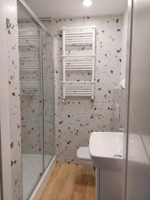 Łazienka w obiekcie Marel-Apartament STUDIO 11 Duszniki Zdrój