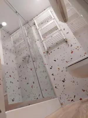 Łazienka w obiekcie Marel-Apartament STUDIO 11 Duszniki Zdrój