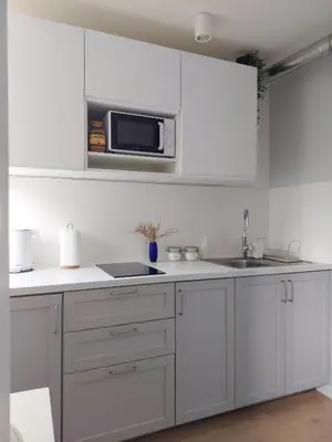 Kuchnia lub aneks kuchenny w obiekcie Marel-Apartament STUDIO 11 Duszniki Zdrój