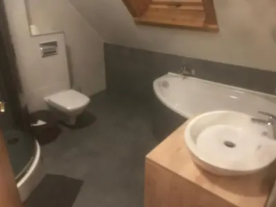 Łazienka w obiekcie Przystań! Rzeczka