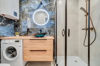 Łazienka w obiekcie Apartamenty Franciszkańska