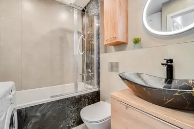 Łazienka w obiekcie Apartamenty Franciszkańska