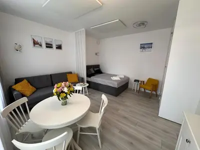 Część wypoczynkowa w obiekcie Apartament Londyn Zdrój 16