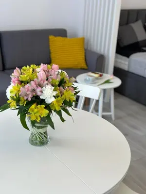 Część wypoczynkowa w obiekcie Apartament Londyn Zdrój 16