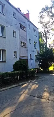 Budynek, w którym mieści się apartament