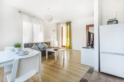 Kuchnia lub aneks kuchenny w obiekcie Komfort Parking Balkon